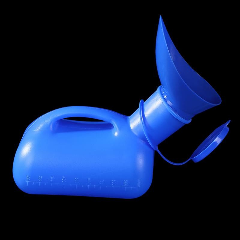 LTBR 1000ML Azul Unissex Mictório Móvel Toalete Xixi Ferramenta De Armazenamento Viagem Carro Garrafa Com Tampa Grande C