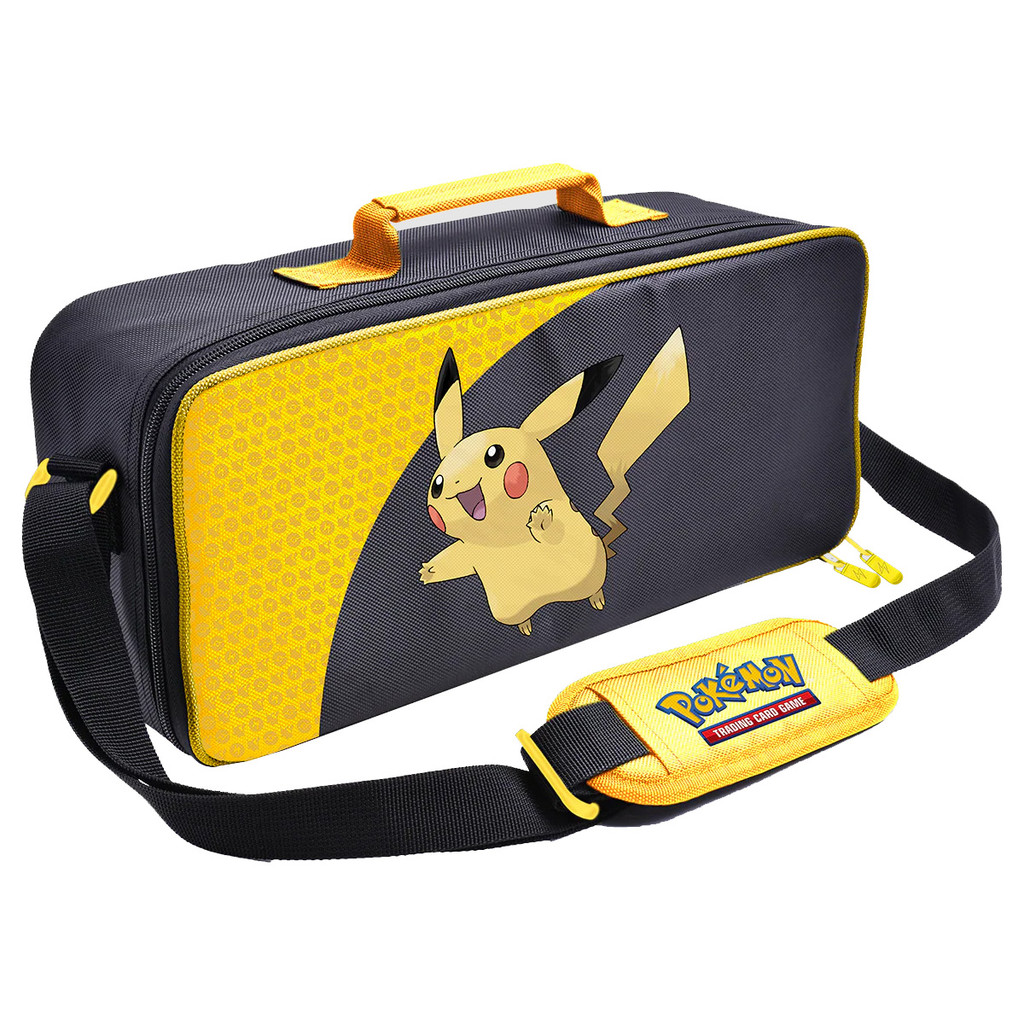 Bolsa De Luxo Para Cartas Pokemon Do Pikachu Deluxe Gaming Trove Deck Case Ultra Pro