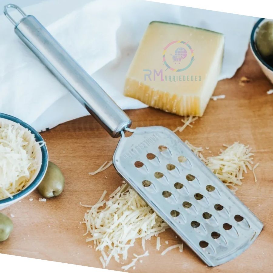 Ralador Inox Cortador Ralador Descascador Para Legumes Verduras Queijos Prático Multiuso Utensilio Cozinha