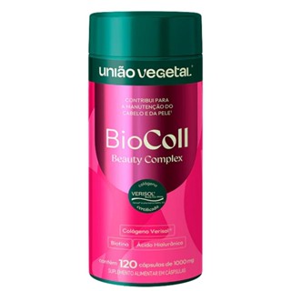 Biocoll Pote Com 120 Cápsulas União Vegetal em Oferta na Shopee