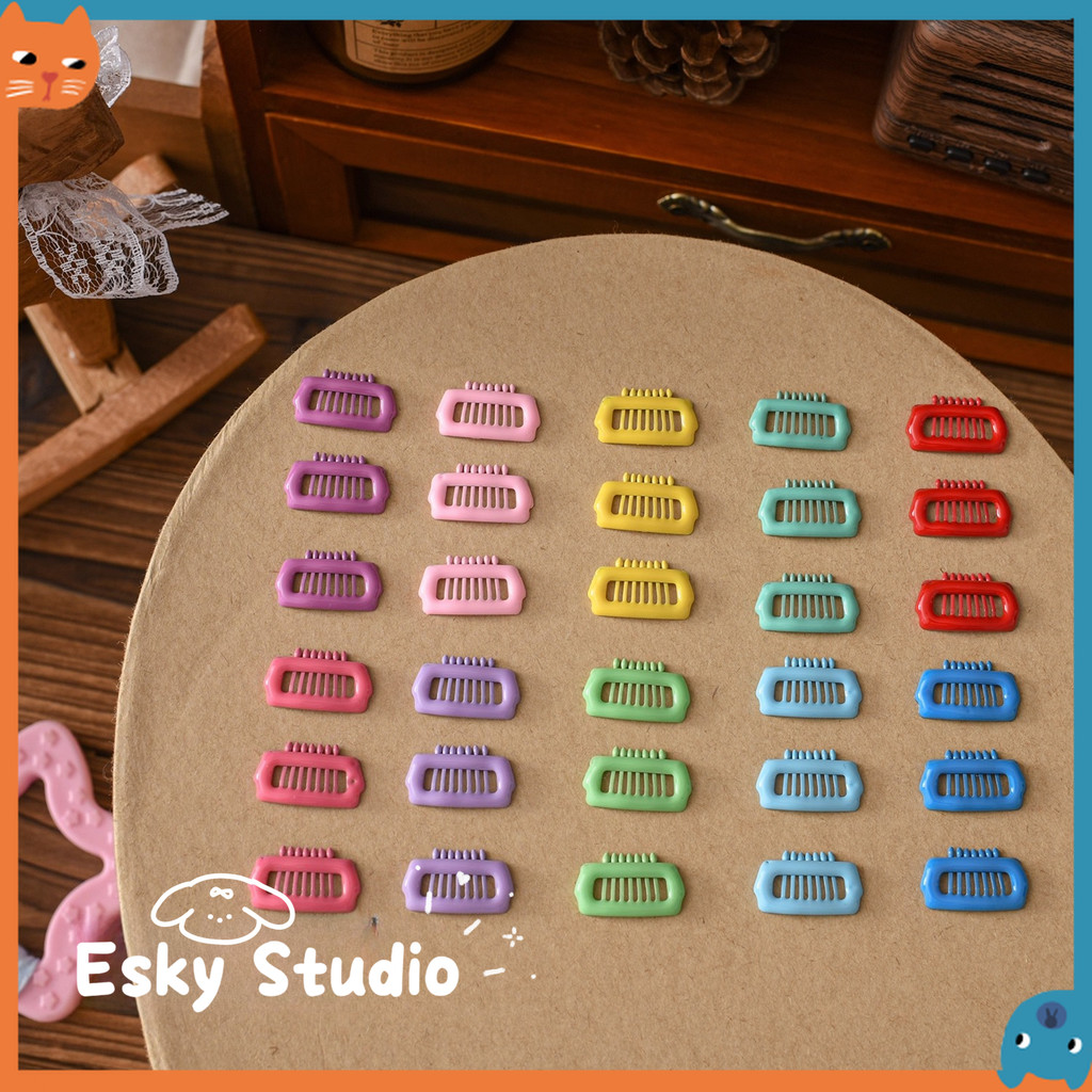 3 Unidades/Pacote Cão Mini Hairpin Nariz Ponte Clipe Maltês Yorkshire Teddy Filhote De Cachorro bb