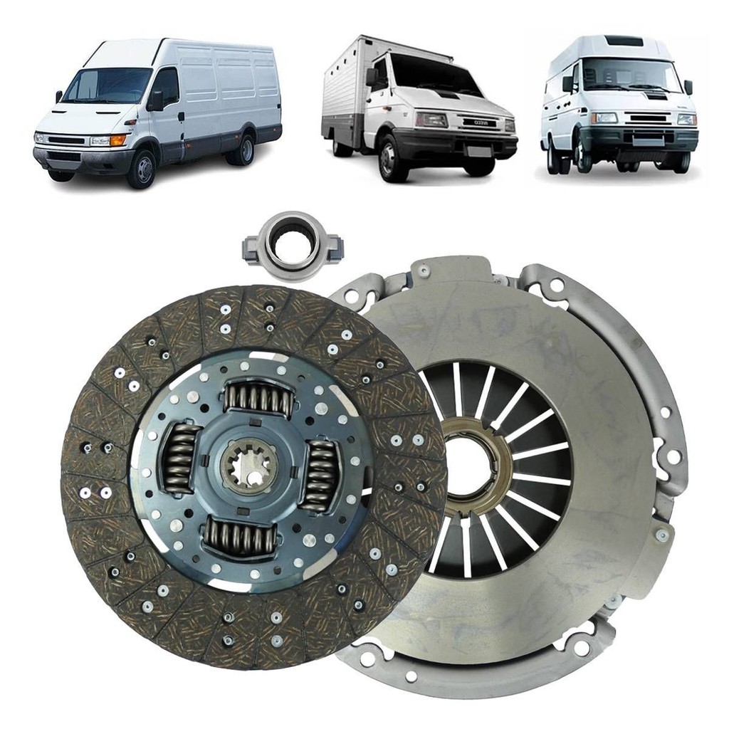 EMBREAGEM IVECO DAILY 2.8 1997 A 2007 DISCO PLATO (COM ROLAMENTO) - 93852165