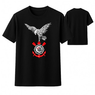 Camiseta Águia Corinthians Fiel Torcedor 100% algodão