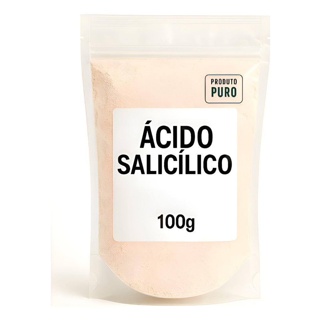 Ácido Salicílico 100g Puro Em Pó Alta Qualidade em Oferta na Shopee