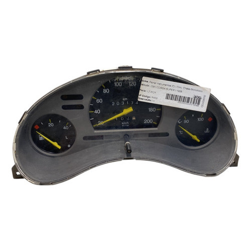 Painel De Instrumentos Gm Pick-up Corsa Fundo Cinza