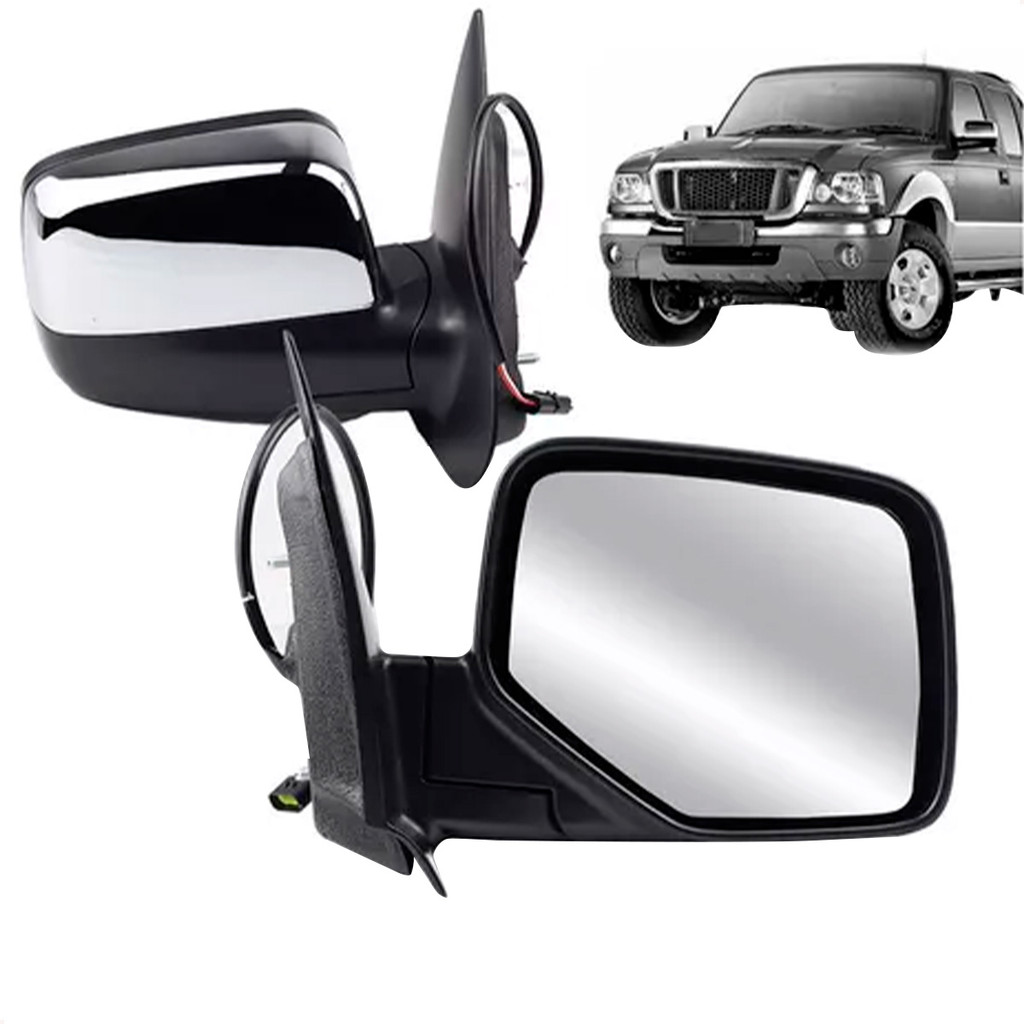 Retrovisor Ranger 2005 2006 2007 2008 2009 Elétrico Cromado em Oferta na Shopee