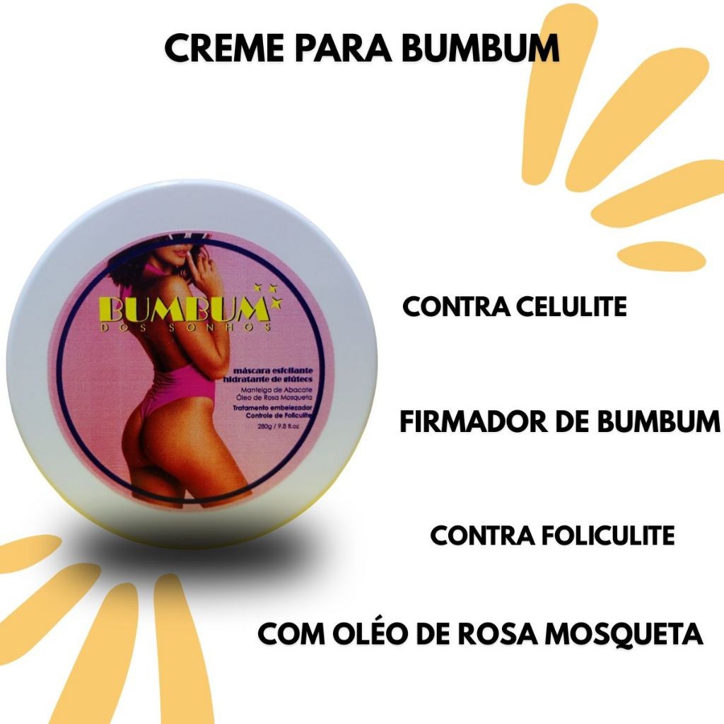 CREME ANTI FOLICULITE CELULITE FIRMADOR DE BUMBUM