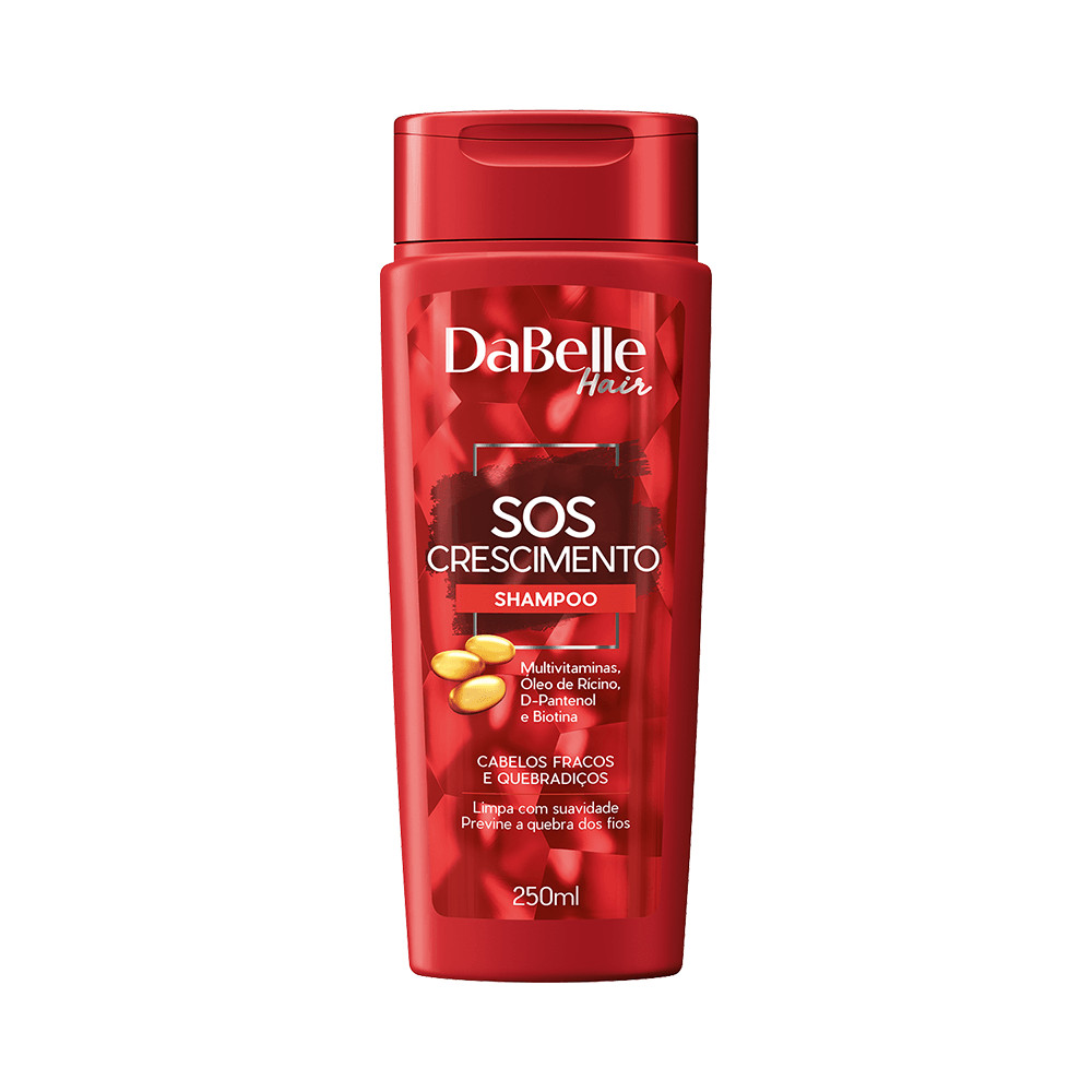 Shampoo Dabelle Hair SOS Crescimento 250ml em Oferta na Shopee