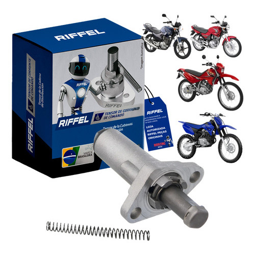 Acionador Tensor Corrente Comando Ybr 125 Factor/ Xtz 125