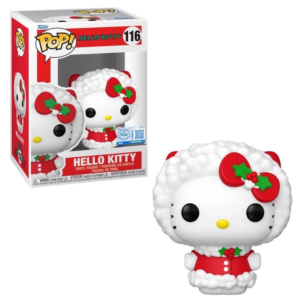 Boneco Funko Pop! Sanrio -  Hello Kitty de Natal em Oferta na Shopee