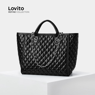 Losango corrente grande saco feminino 2024 cor sólida novo estilo na moda All-Match grande capacidade ocidental moda bol em Oferta na Shopee