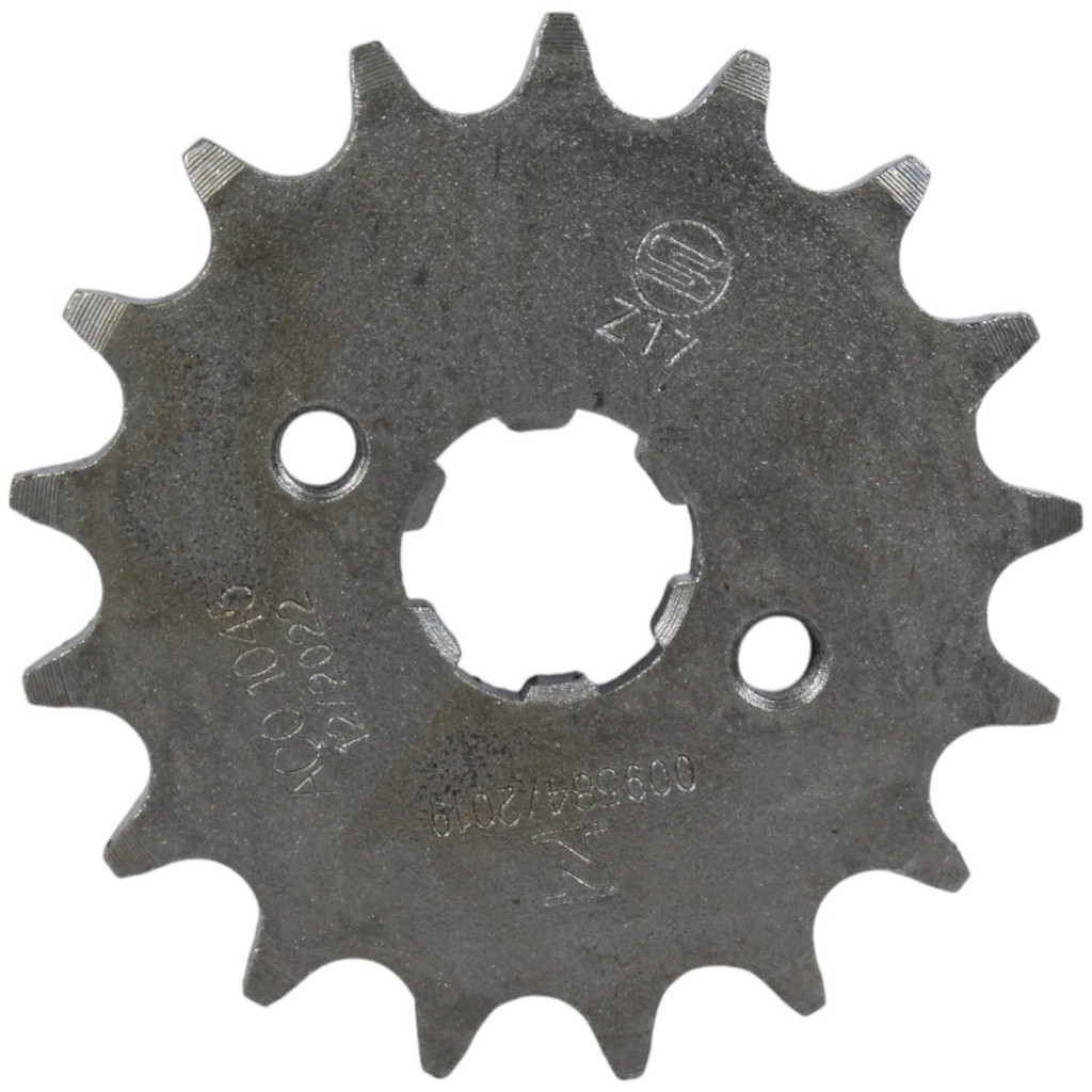 Pinhão de transmissão relação 17 dentes 428 CG 125 CG 150 CG 160 Fan Titan Start Sport NXR125 NXR150 NXR160 Bros XRE190 em Oferta na Shopee