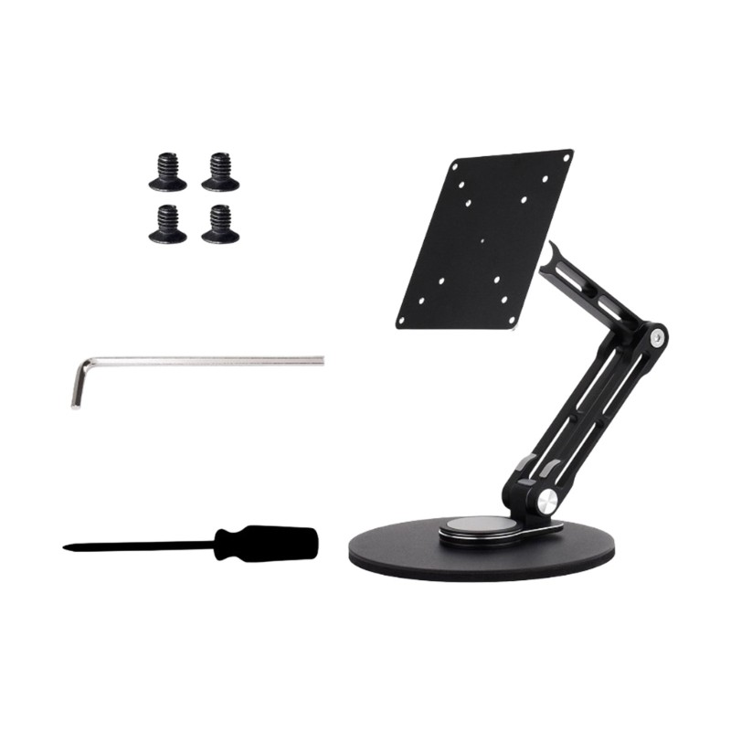 Li * Monitor Braço Dobrável Portátil Almofada Suporte Rotação 360 Tablet Display Articulado