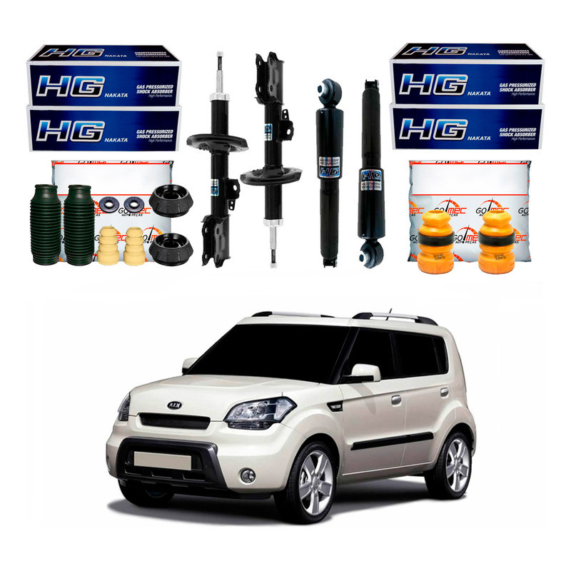 Kit Amortecedor Dianteiro Traseiro Kia Soul 1.6 2009 A 2011 em Oferta na Shopee