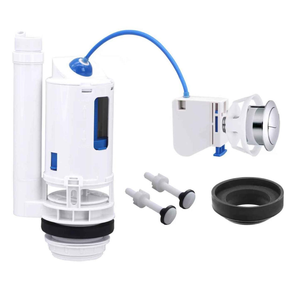 KIT REPARO MECANISMO DE SAÍDA DUAL FLUX PARA CAIXA ACOPLADA DECA, ICASA, LOGASA, CELITE, ASTRA, LORENZETTI, FIORI, HERVY