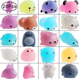 20 Squishy Mochi Bichinho Macio De Apertar Squishies Tiktok em Oferta na Shopee