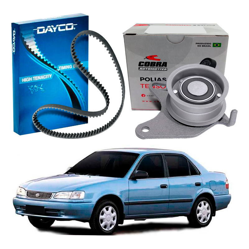 Kit Correia Dentada Tensor Corolla 1.8 1992 A 2001