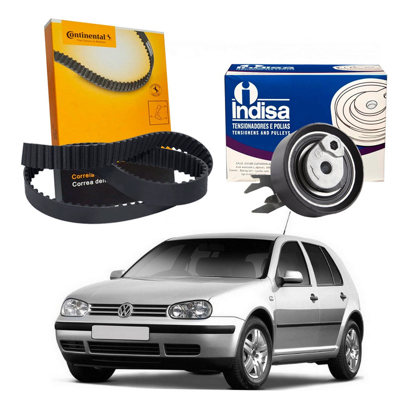 Kit Correia Dentada Tensor Golf 1.6 8v 2002 A 2006