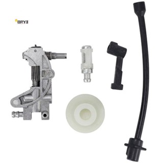 5 Pçs Bomba De Óleo Filtro Tubo Mangueira Linha Bico Turbina Kit Para 4500 5200 5800 45CC 52CC 58CC Motosserra Reposição em Oferta na Shopee
