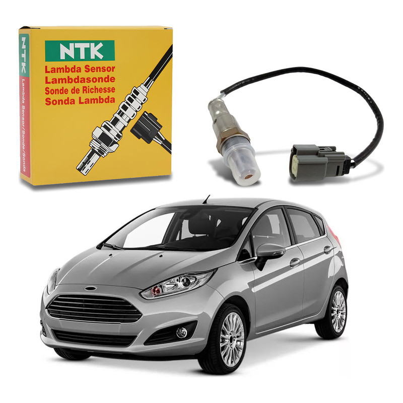 Sonda Lambda Pré Ntk Ford New Fiesta 1.5 1.6 2014 A 2017 em Oferta na Shopee
