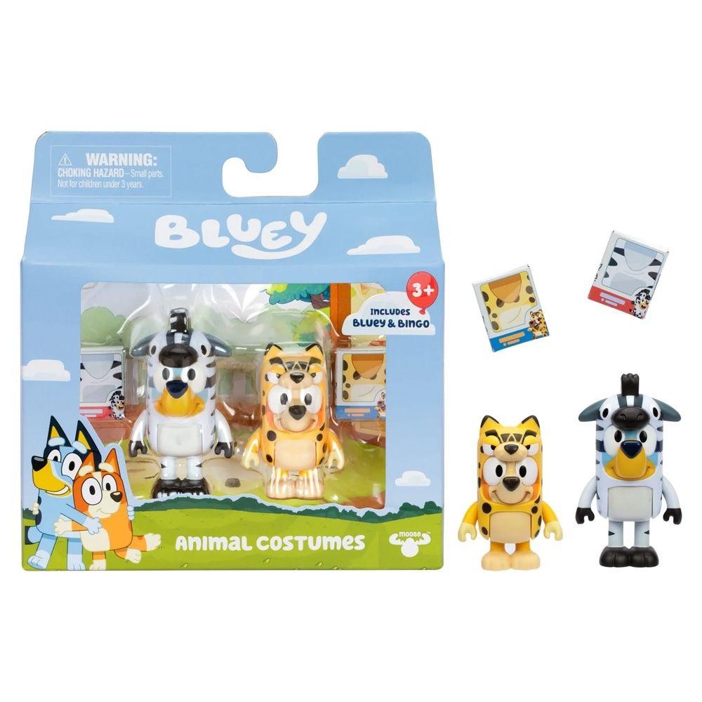 Bluey Kit 2 Bonecos Fantasia de animal - Candide em Oferta na Shopee