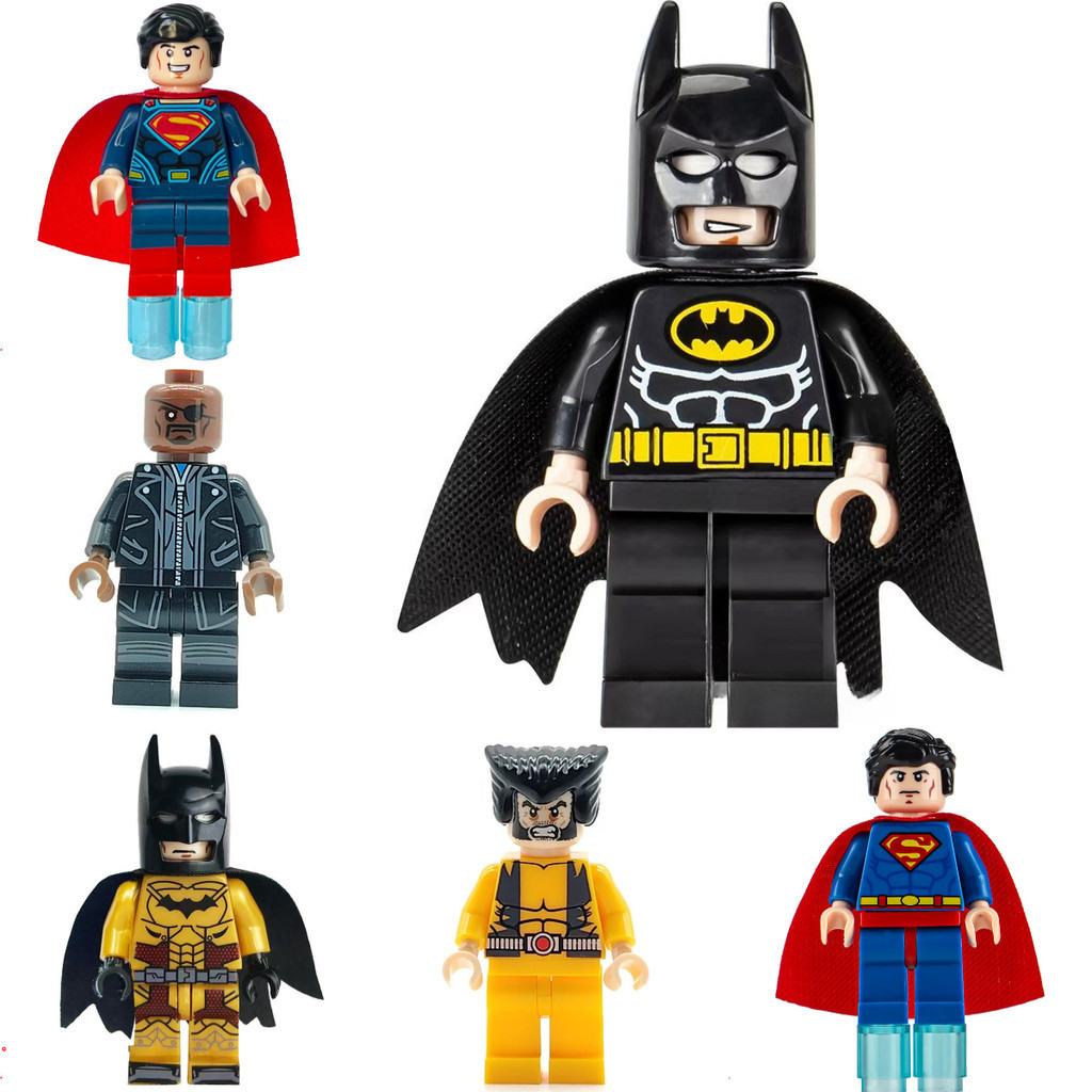 Blocos de construção de bonecos de ação brinquedos infantis