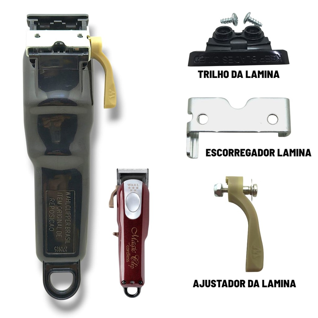 Carcaça Traseira Wahl Magic Clip Cordless Kit