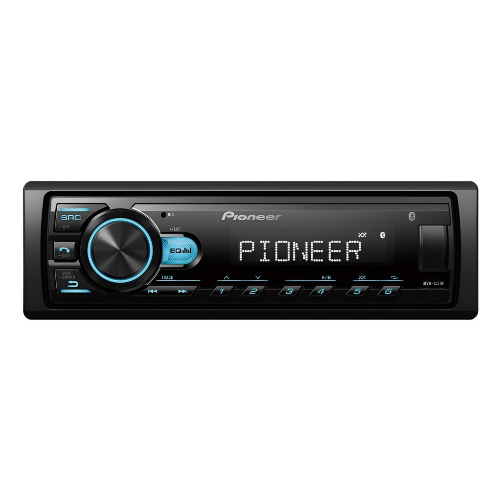Rádio Pionner Mvh-145br Mp3 Player Bluetooth Usb Receiver