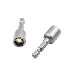 SOQUETE MAGNETICO PARA PARAFUSADEIRA, 10 MM - L 45 MM 2 PC//MTX