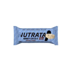 Barra Whey Grego Bar - 1 Unidade 40g Cookies and Cream - Nutrata