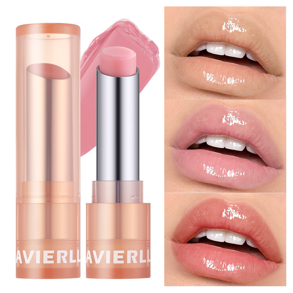Novo bálsamo labial hidratante que muda de cor, batom hidratante para lábios secos e rachados, bálsamo labial hidratante