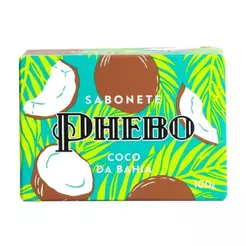 Sabonete Phebo Coco da Bahia 100g - Embalagem com 12 Unidades