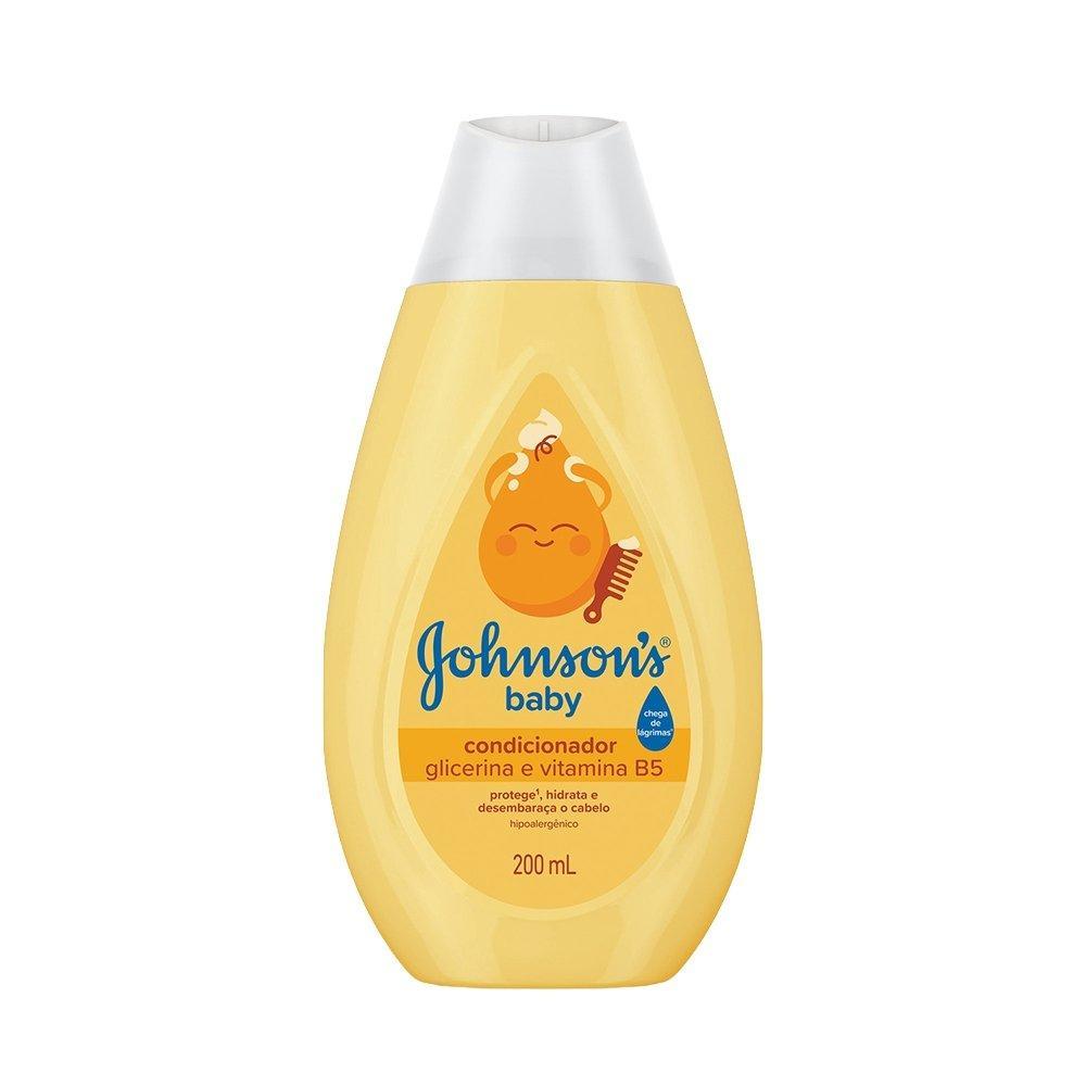 Condicionador Johnson's Baby de Glicerina para bebê 200ml