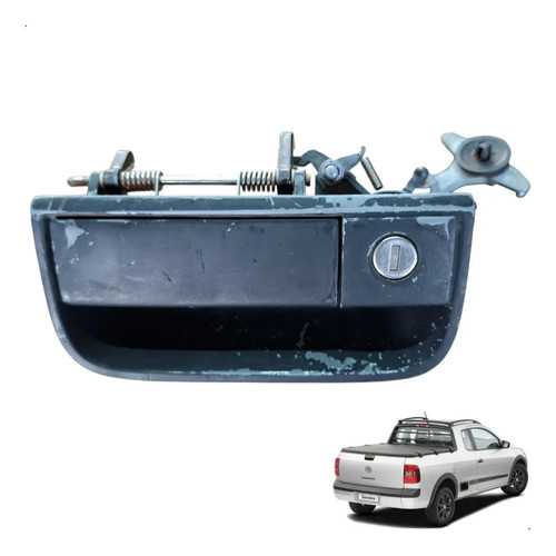 Macaneta Externa Tampa Traseira Vw Saveiro G5 2011 2012 Original