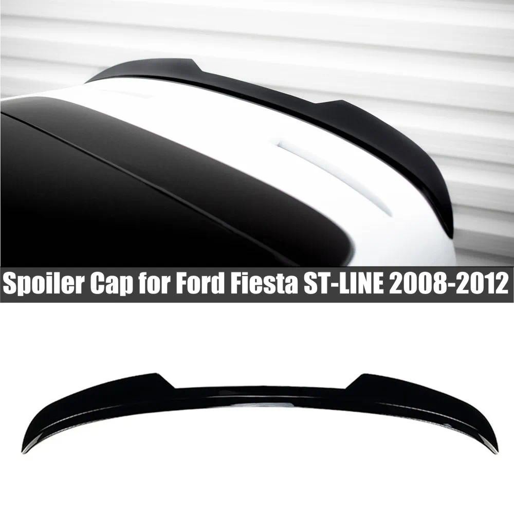 ABS Spoiler Tampa Maxton Estilo Asa Traseira Add-on Traseiro Acessórios De Decoração Para Ford Fiesta ST-LINE MK7 Apenas