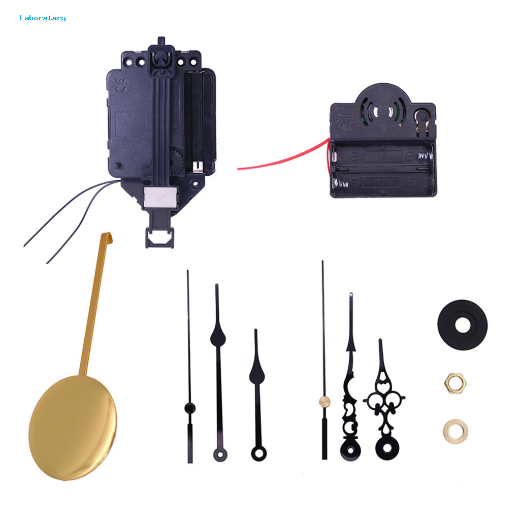 DIY Tempo Horário Balanço Movimento Quartzo Pêndulo Gatilho Relógio Carrilhão Caixa De Música Kit