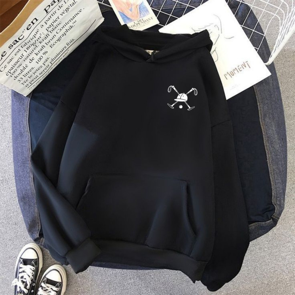 Moletom Unissex Blusa De Frio Masculino E Feminino Polo Pla y Inverno Bolso Canguru Com Capuz Flanelado Algodão
