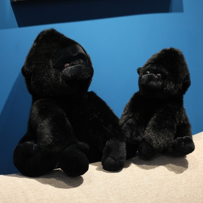 Simulação Gorila Chimpanzé Brinquedo De Pelúcia Zoológico Macaco Boneca Macio Conforto Companheiro Para Crianças Decoraç