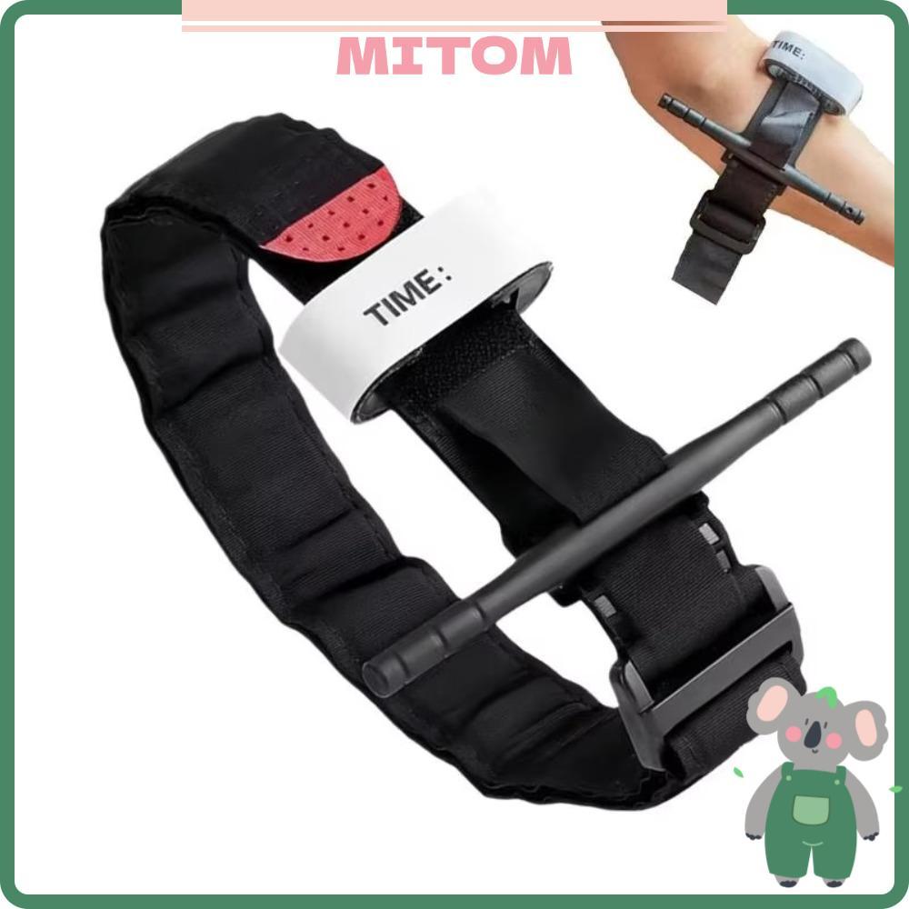 Engrenagem Externa MITOM , Torniquete Externo Colorido Para Equipamentos De Emergência , Alça Hemostática
