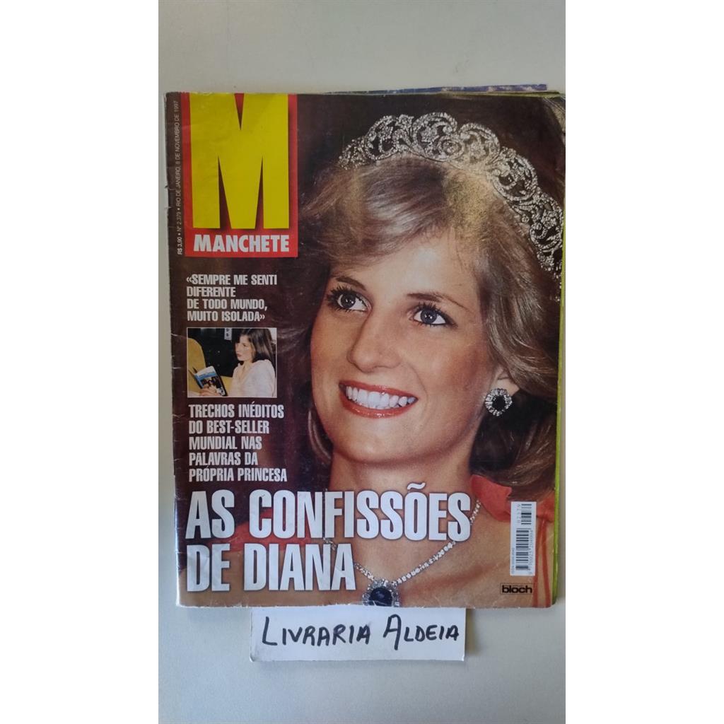 Revista Manchete nº 2379     nov/1997  (As Confissões de Diana) autor .