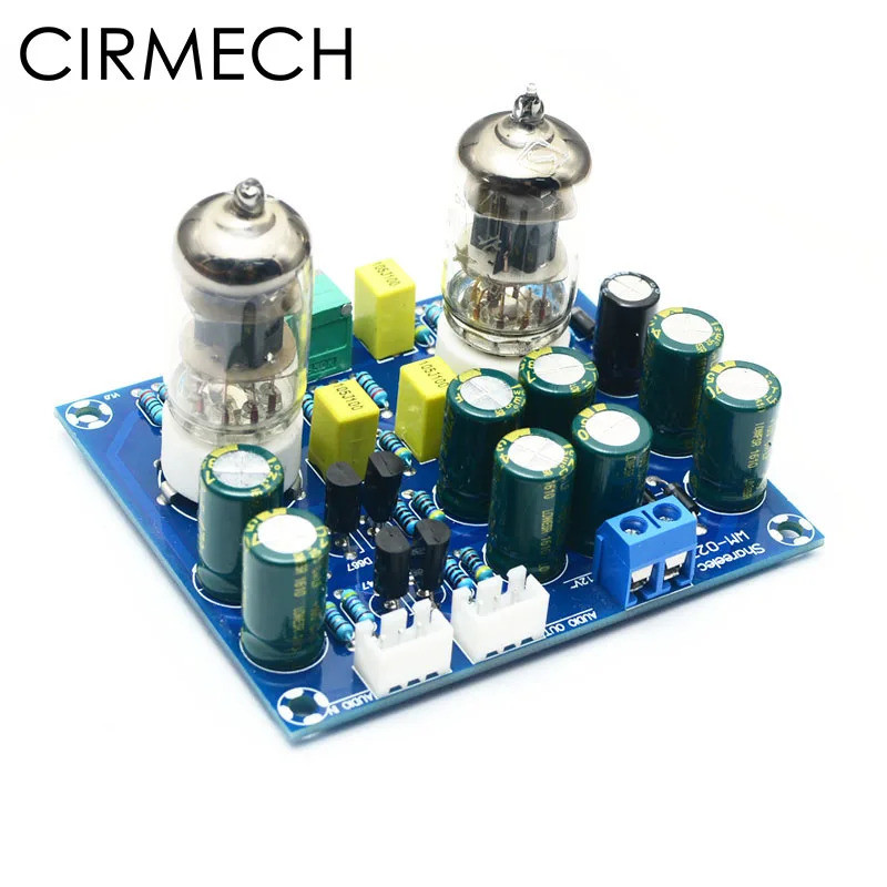 Placa de pré-amplificador de válvulas a vácuo CIRMECH HIFI, amplificador eletrônico de válvulas, kit DIY AC12V e produto