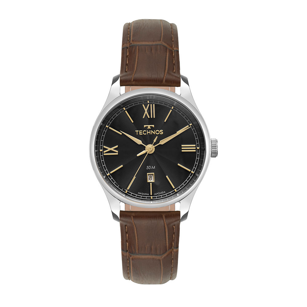 Relógio Technos Masculino Executive Prata - 2115TWY/0P