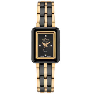 Relógio Technos Feminino Cerâmica Dourado - 5Y36AB/1P
