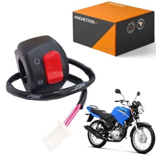 INTERRUPTOR EMERGÊNCIA CORTA CORRENTE PUNHO DE PARTIDA MAGNETRON YAMAHA YBR 125 FACTOR 125 K