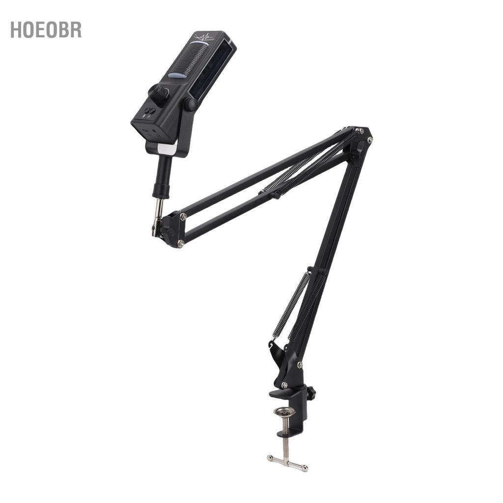 Hoeobr Hoeobr summina Podcast Microfone Kit RGB Iluminação USB Condensador Mic Stream Gaming Type C Plug