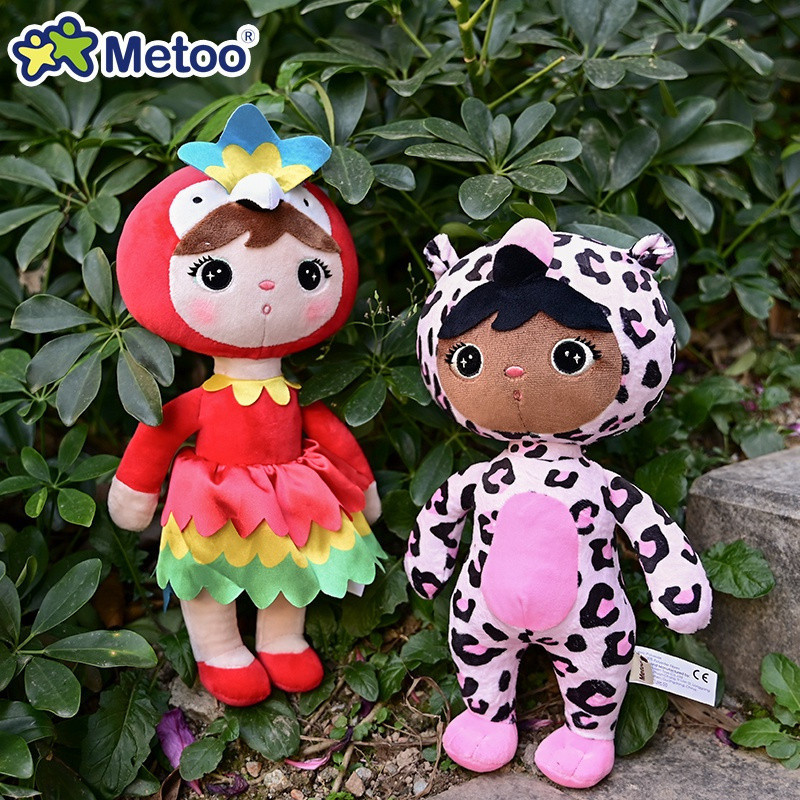 metoo Keppel Doll Carnival Party Plush Toy Jaguar Macaw Brinquedo De Férias Para Crianças Presente Surpresa Adormecido