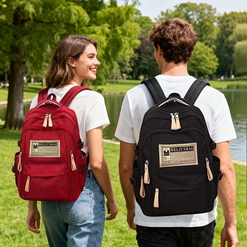 Mochila Impermeável Escolar Para Notebook Masculina e Feminina De Grande Capacidade Estilo Coreano RAJORKMODA