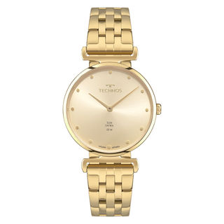 Relógio Technos Feminino Slim Dourado - VJ20AD/1X
