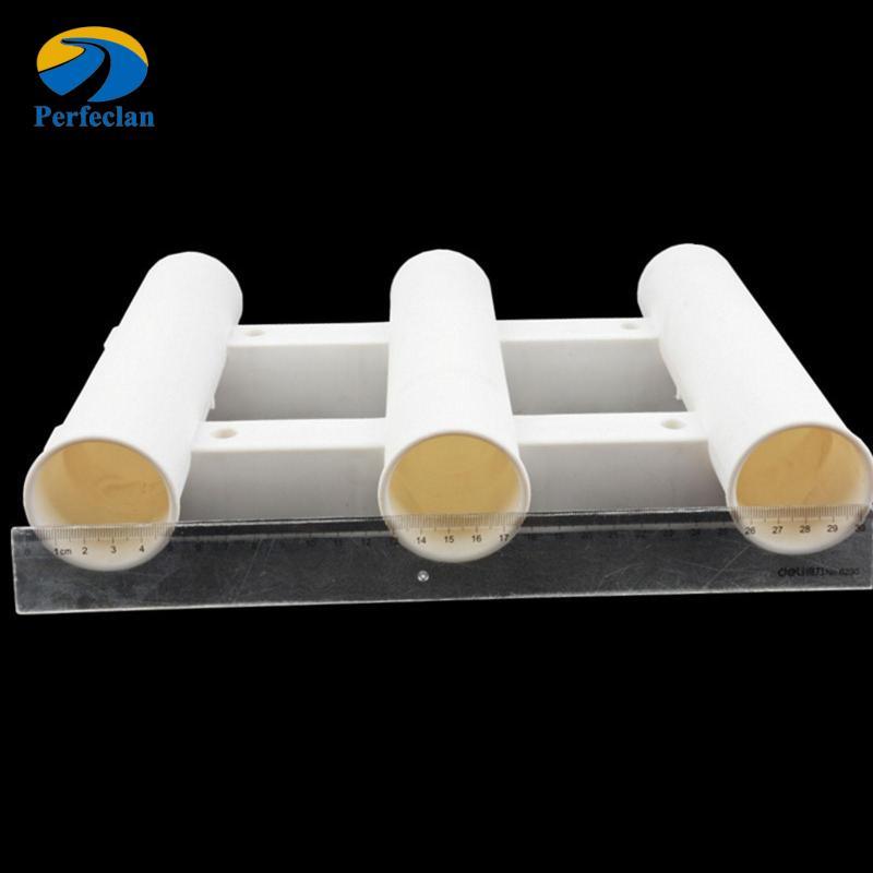 Perfeclan Suporte Vertical Para Vara De Pesca , Rack De Plástico Com Tubo Triplo , De Armazenamento Barco , Doca , Caiaq