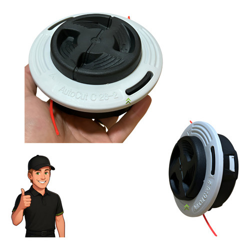 Carretel Automatico P/ Roçadeira Stihl Fs 161 221 291- C26-2 em Oferta na Shopee